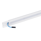 Planet Wattohm - Moulure Keva LED System 40x12,5mm-LED bleu-Fond+couvercle-Longueur 2m-Blanc