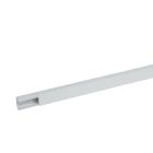 Planet Wattohm - Goulotte distribution Viadis 40x25mm-Fond+couvercle-1 compart-Longueur 2m-Gris