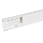 Planet Wattohm - Goulotte distribution Viadis 120x40mm-Fond+couvercle-1 compart-Longueur 2m-Blanc