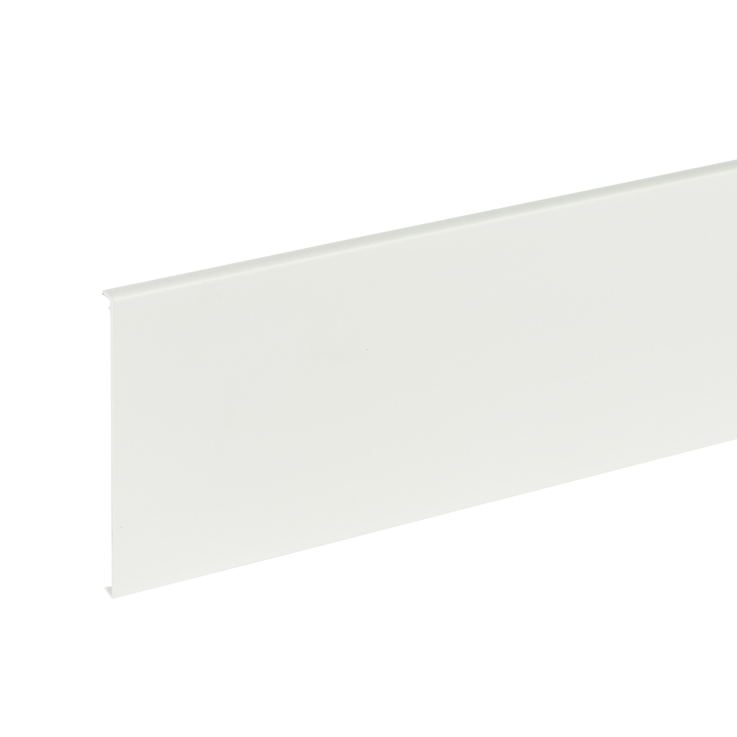 Planet Wattohm - Couvercle pour goulotte de distribution Viadis largeur 120mm - PVC Blanc Artic