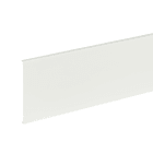 Planet Wattohm - Couvercle pour goulotte de distribution Viadis largeur 120mm - PVC Blanc Artic
