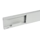 Planet Wattohm - Goulotte distribution Viadis 150x40mm-Fond+couvercle-1 compart-Longueur 2m-Gris