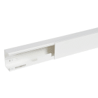 Planet Wattohm - Goulotte distribution Viadis 90x60mm-Fond+couvercle-1 compart-Longueur 2m-Blanc