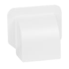 Planet Wattohm - Traversée de cloison coudée-Pour goulotte de distribution Viadis 90x60mm-Blanc