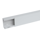 Planet Wattohm - Goulotte distribution Viadis 120x60mm-Fond+couvercle-1 compart-Longueur 2m-Gris