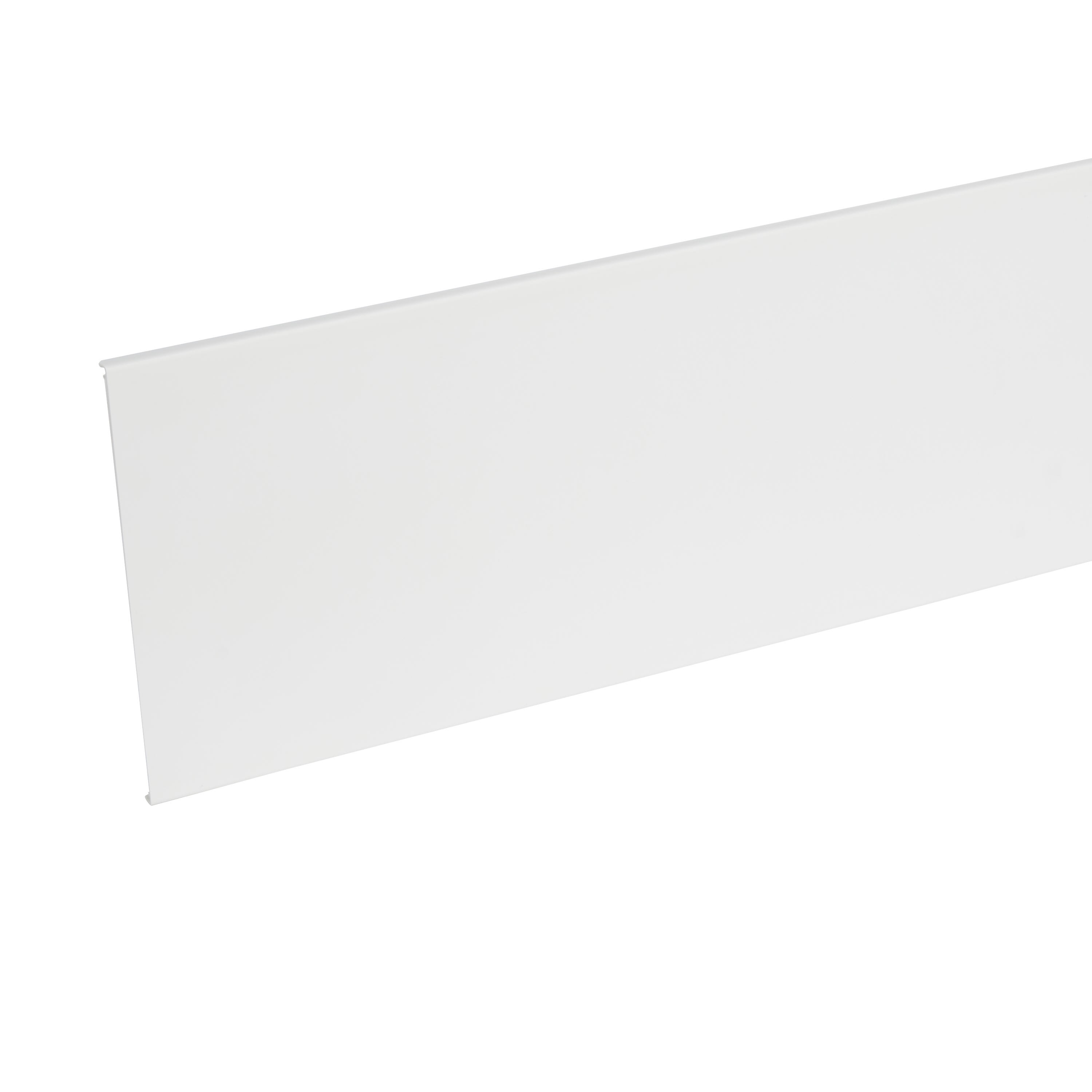 Planet Wattohm - Couvercle pour goulotte de distribution Viadis largeur 200mm - PVC Blanc Artic