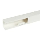 Planet Wattohm - Goulotte distribution Viadis 90x80mm-Fond+couvercle-1 compart-Longueur 2m-Blanc