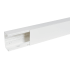 Planet Wattohm - Goulotte distribution Viadis 150x80mm-Fond+couvercle-1 compart-Longueur 2m-Blanc