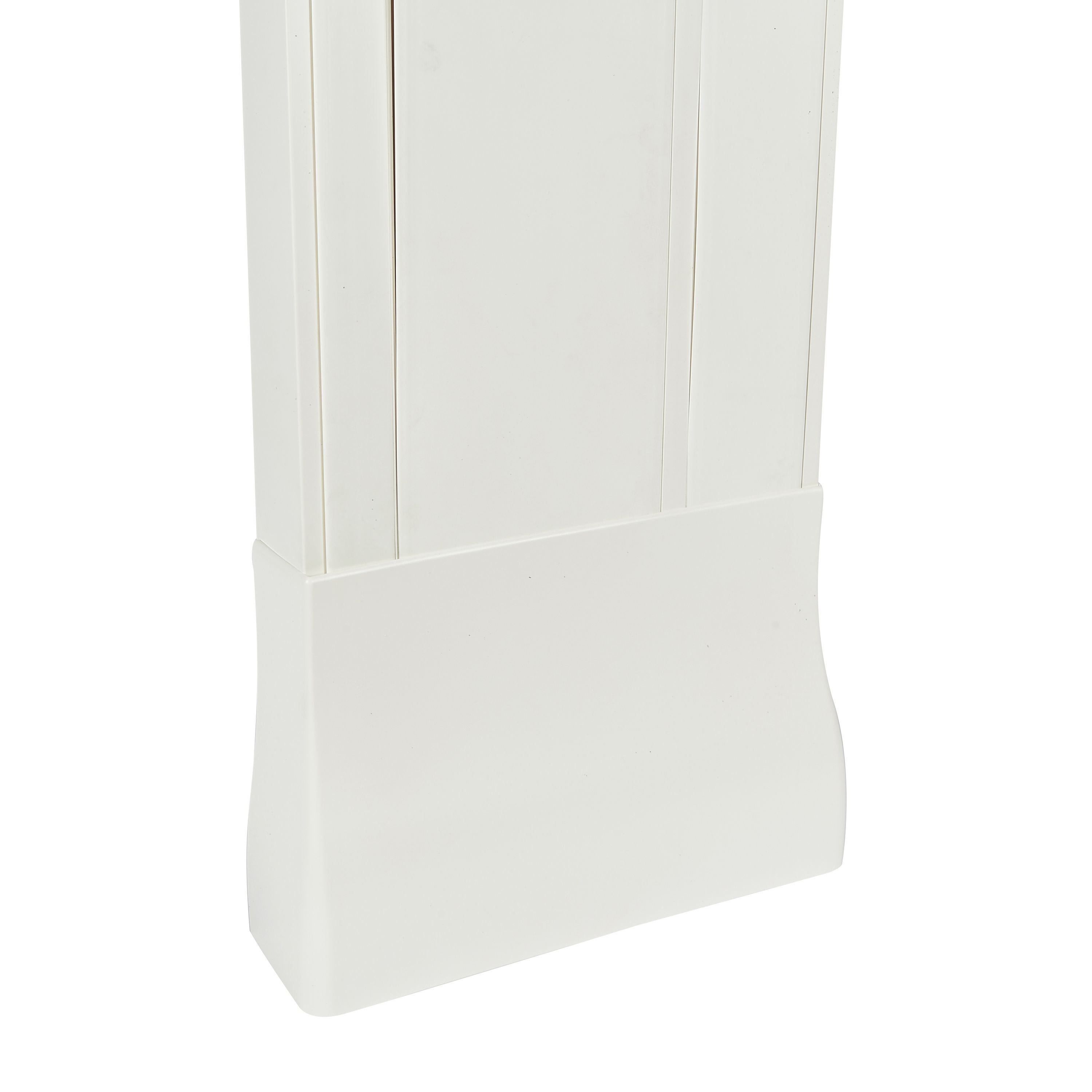 Planet Wattohm - Goulotte GTL Viadis complète - 355x65mm - 3 couvercles - Pour tableau 18 modules