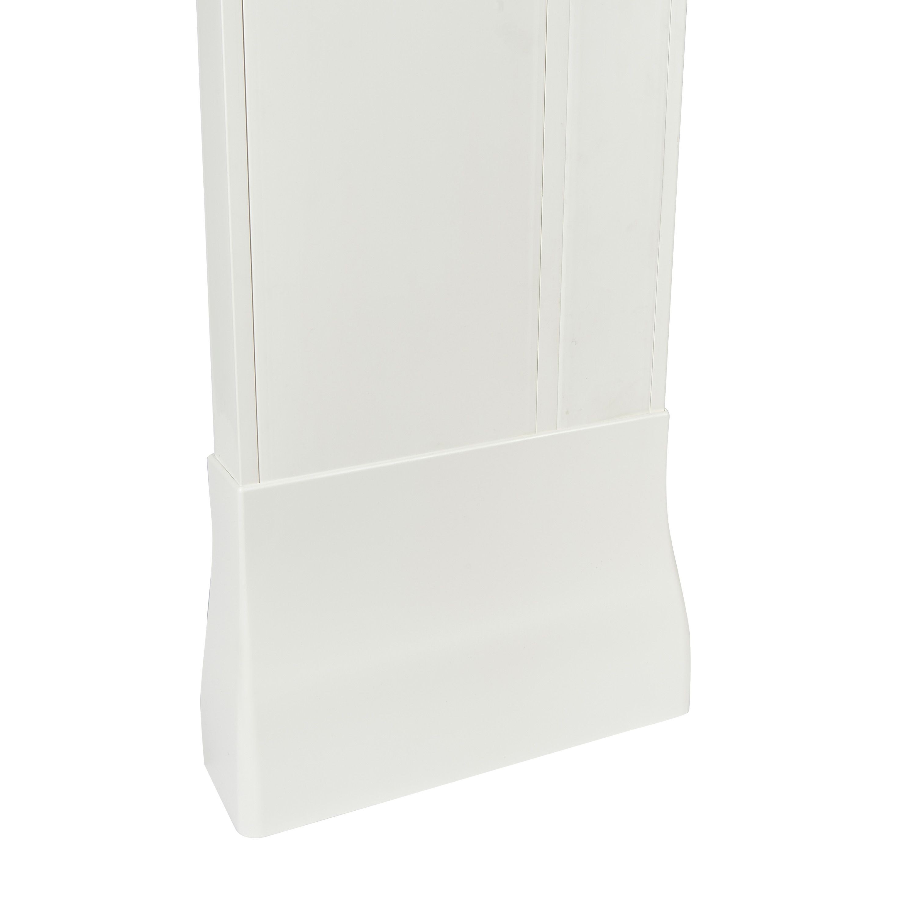 Planet Wattohm - Goulotte GTL Viadis complète - 355x65mm - 2 couvercles - Pour tableau 18 modules