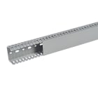 Planet Wattohm - Goulotte de câblage Segma - 60mmx40mm - Fond+couvercle - Longueur 2m - PVC gris