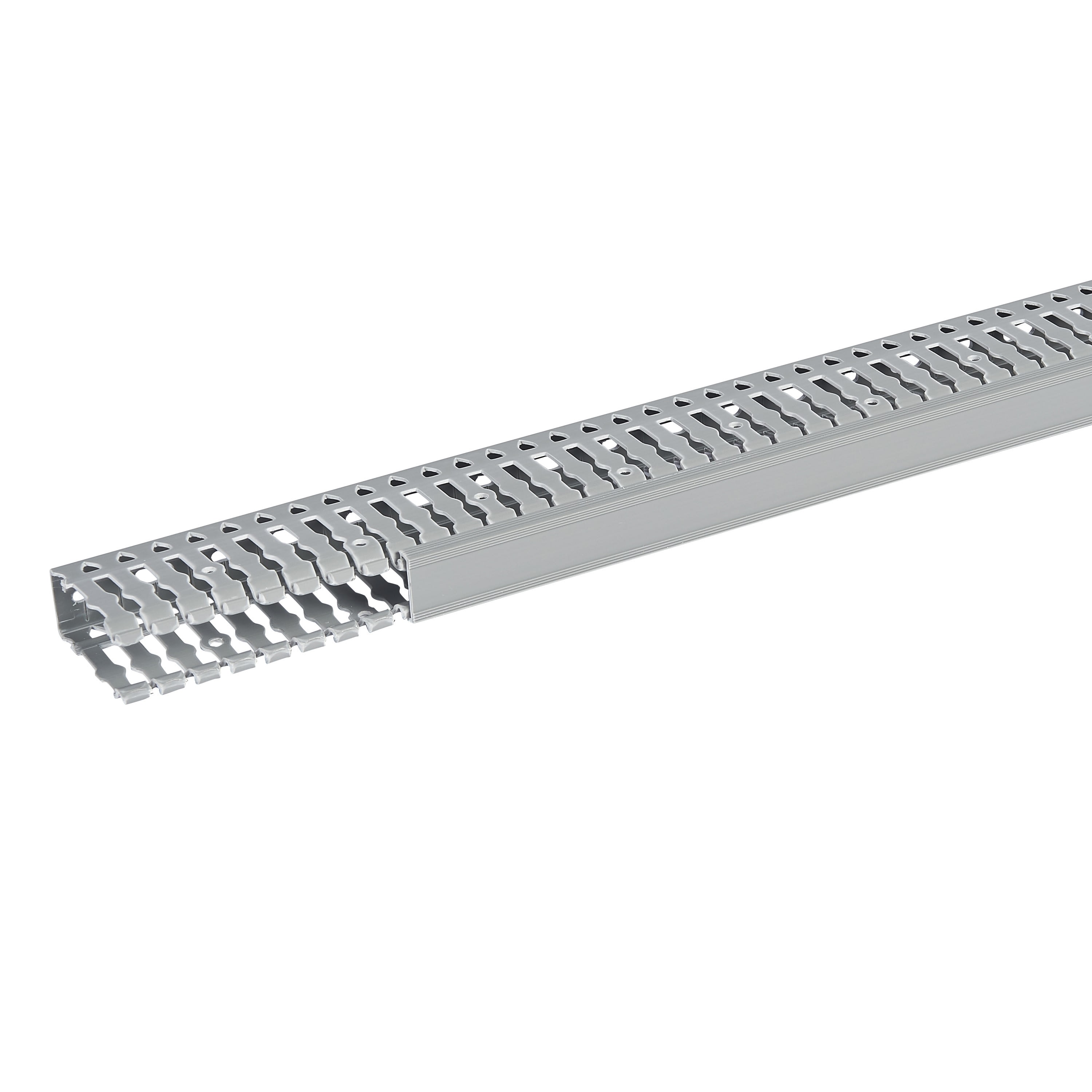 Planet Wattohm - Goulotte Segma 25mmx60mm - Pas de 6mm à 6,5mm - 1 couvercle - Longueur 2m - PVC