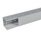 Planet Wattohm - Goulotte Segma 100mmx100mm - Pas de 6mm à 6,5mm - 1 couvercle - Longueur 2m -PVC
