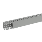 Planet Wattohm - Goulotte de câblage Segma oblongue- 80mmx60mm- Fond+couvercle - Longueur 2m -PVC