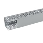 Planet Wattohm - Goulotte Segma oblongue 100mmx100mm - Pas de 50mm - 1 couvercle -longueur 2m-PVC