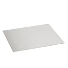 Planet Wattohm - Plaque de finition inox brossé pour boîte de sol Logix - Epaisseur 3 mm