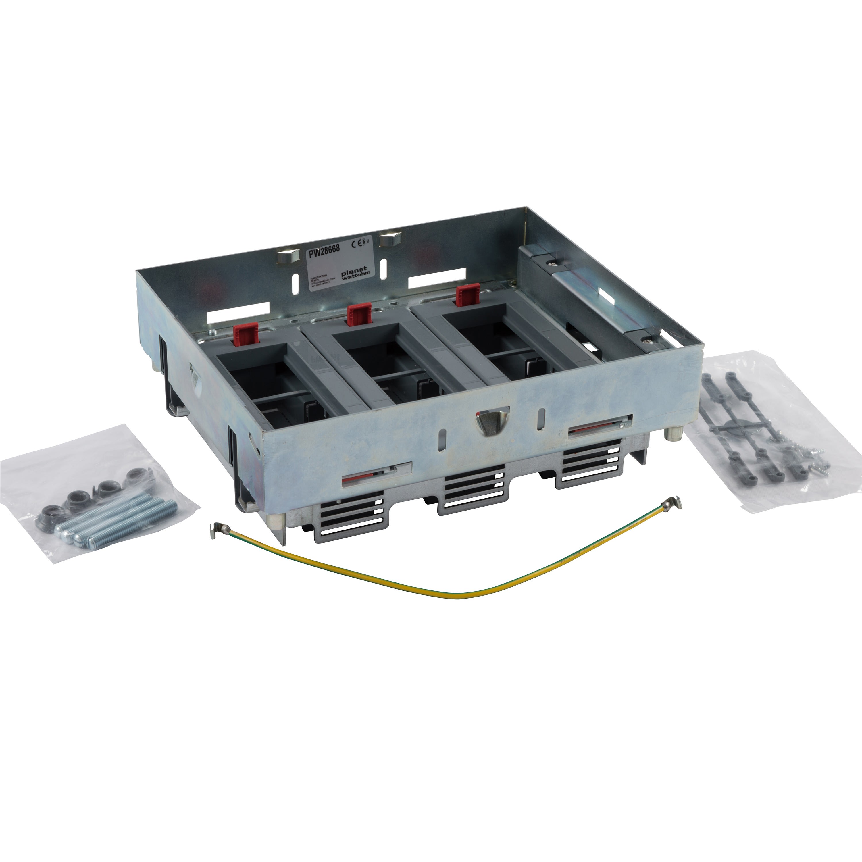 Planet Wattohm - Kit 3 paniers horizontaux 3x6m vides boite affleurante 12/18m