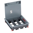 Planet Wattohm - Boîte de sol Logix couvercle recouvrant plastique béton 24 modules HZ