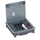 Planet Wattohm - Boîte de sol Logix couvercle recouvrant plastique béton 16 modules VT