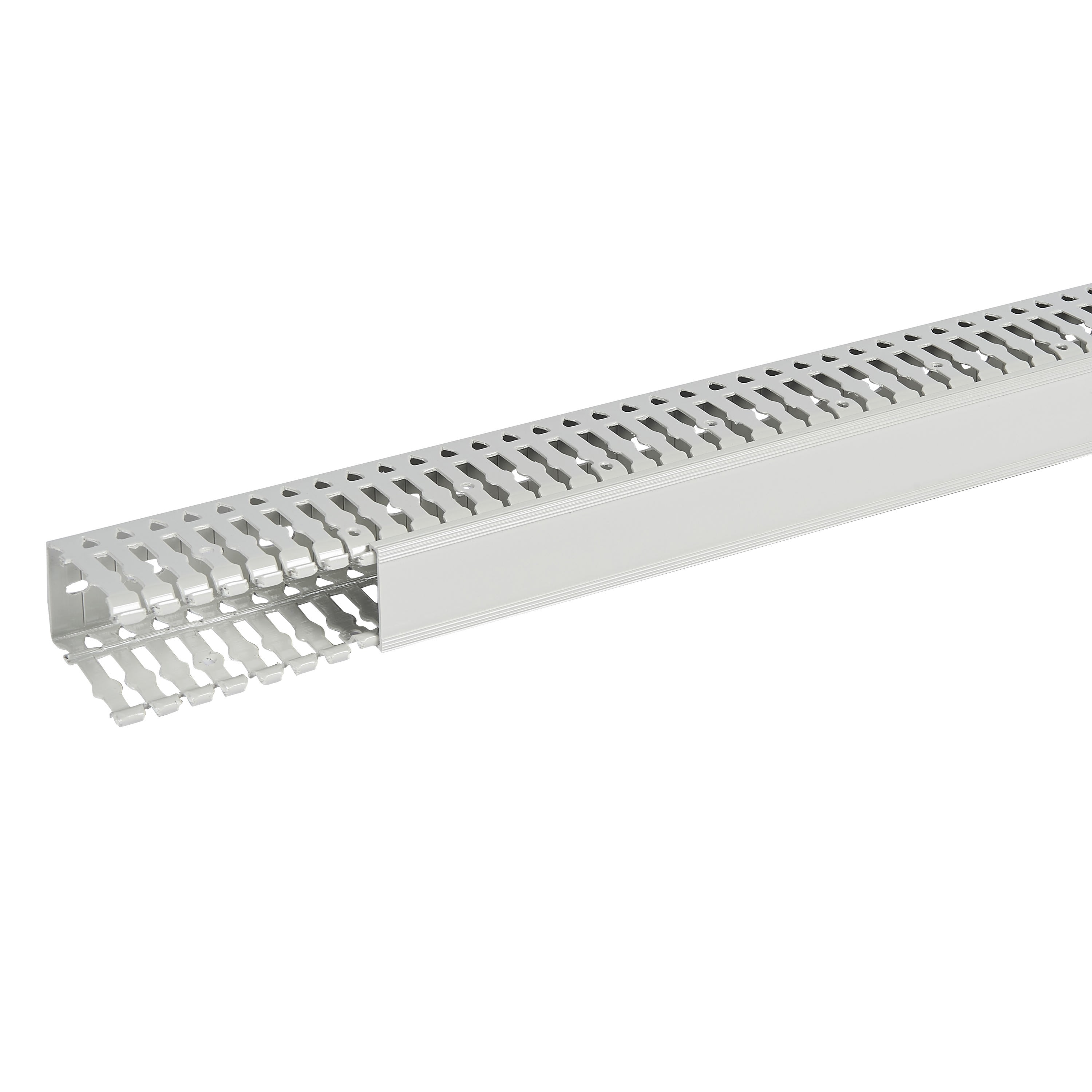 Planet Wattohm - Goulotte de câblage Segma sans halogène - 40x60mm - Fond+couvercle - Longueur 2m