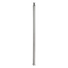 Planet Wattohm - Colonne 1 compartiment LOGIX 2,67m alu avec couvercles PVC blanc