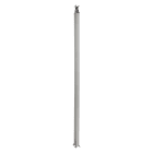 Planet Wattohm - Colonne 1 compartiment LOGIX 3,92m alu avec couvercles PVC blanc