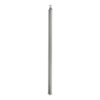 Planet Wattohm - Colonne 2 cps logix 3,92m aluminium avec couvercles pvc blanc