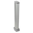 Planet Wattohm - Colonnette 2 compartiments LOGIX 0,68m Aluminium