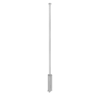 Planet Wattohm - Colonne 4 compartiments LOGIX 2,70m Aluminium