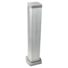 Planet Wattohm - Colonnette 4 compartiments LOGIX 0,68m Aluminium