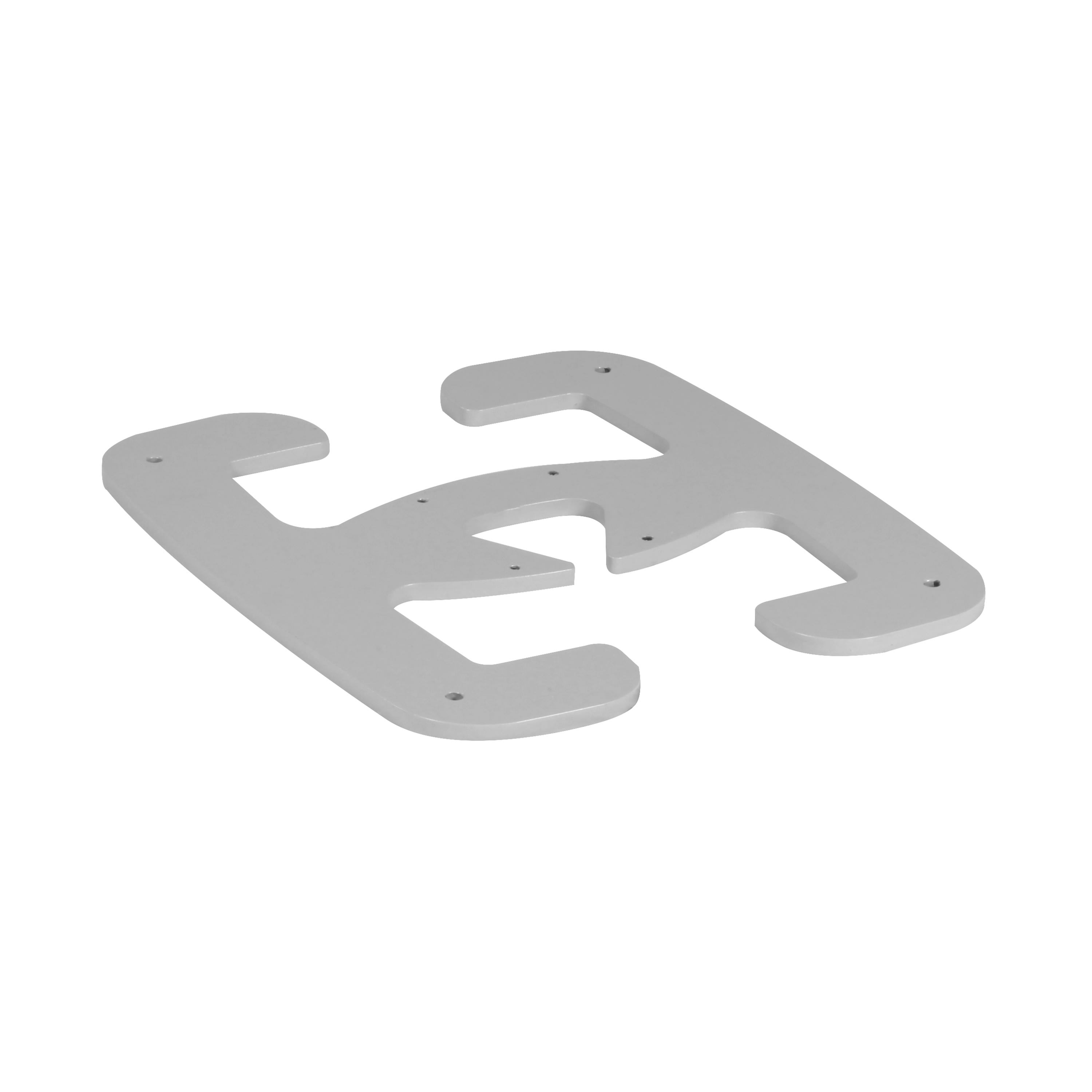 Planet Wattohm - Pied pour colonnettes Aluminium 1 et 2 compartiments LOGIX