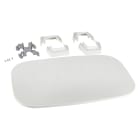 Planet Wattohm - Table blanche pour colonnettes 1 et 2 compartiments LOGIX