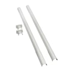 Planet Wattohm - Deux-demi couvercles et deux-demi capots en PVC pour perche - Gris