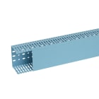 Planet Wattohm - Goulotte de câblage Segma BSI - 120x80mm - Fond+couvercle - Longueur 2m-PVC Bleu