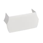 Planet Wattohm - Té de dérivation goulotte Logix 45 (sauf 50x50) vers 130x50mm - PVC blanc Artic