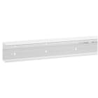 Planet Wattohm - Goulotte Logix Universel - 85x50mm-1 compartiment-Sans couvercle-PVC Blanc Artic