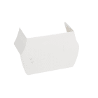 Planet Wattohm - Té de dérivation goulotte Logix 45 (sauf 50x50) vers 100x50mm - PVC blanc Artic