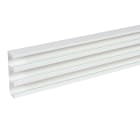 Planet Wattohm - Goulotte Logix 45-190x50-3 compartiments-3m-Livré sans couvercle-PVC Blanc Artic