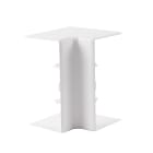 Planet Wattohm - Angle intérieur non variable - Pour goulotte Logix 45 100x50mm - Blanc Artic