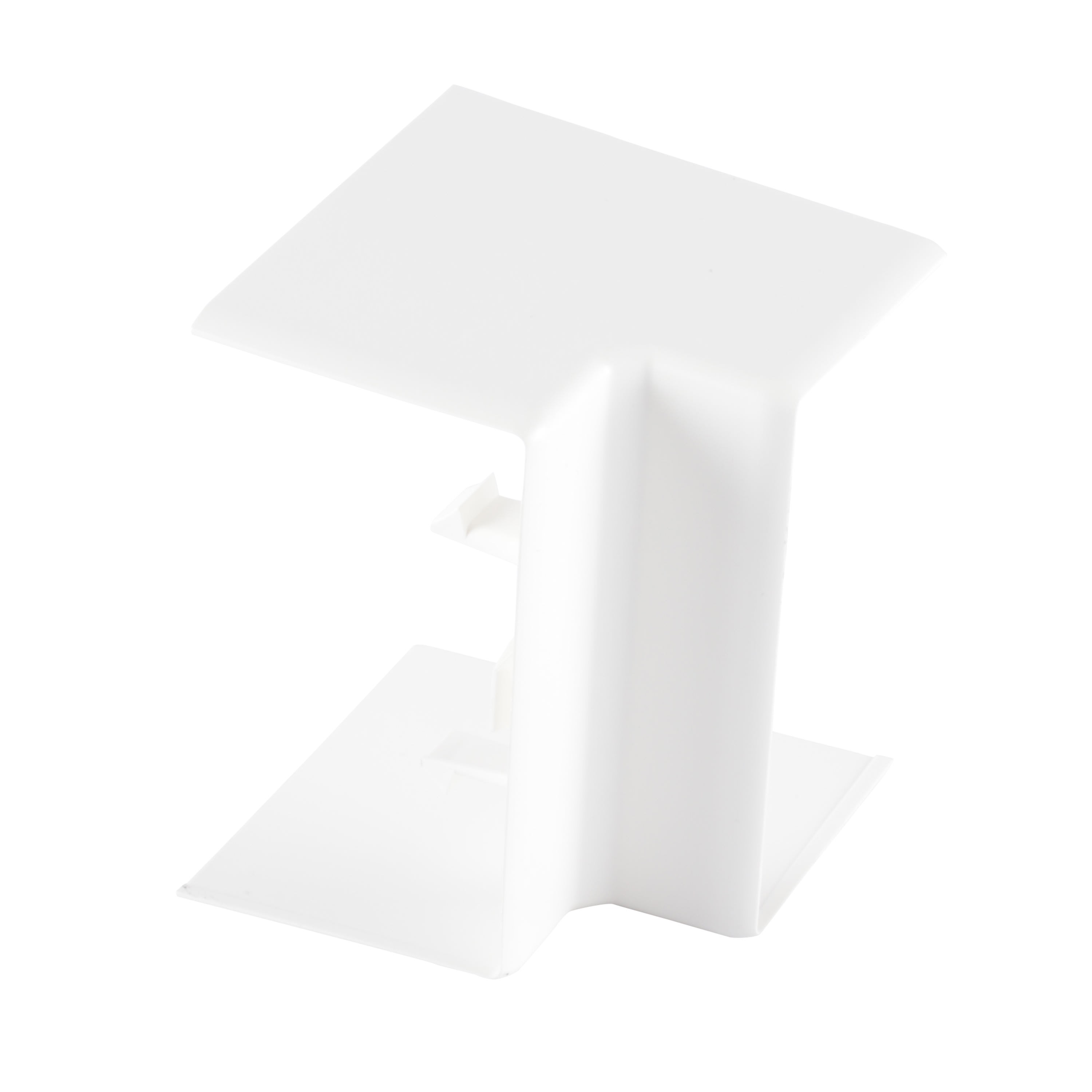 Planet Wattohm - Angle intérieur non variable - Pour goulotte Logix 45 85x50mm - Blanc Artic