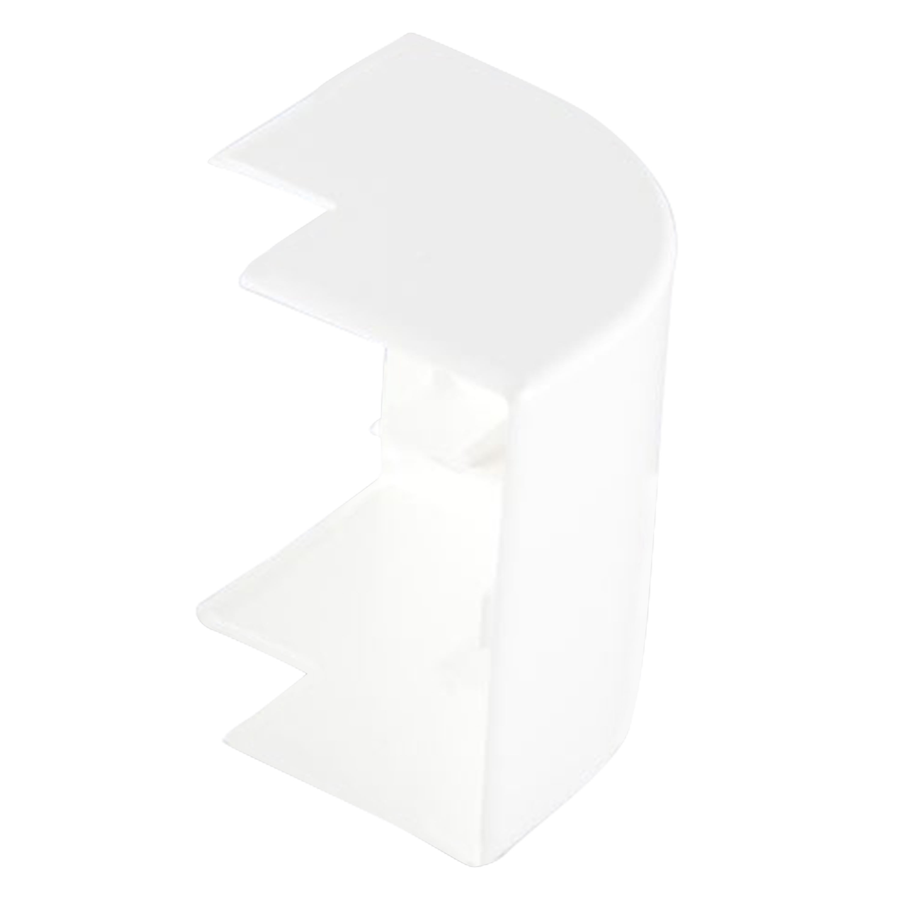 Planet Wattohm - Angle extérieur non variable - Pour goulotte Logix 45 85x50mm - Blanc Artic