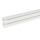 Planet Wattohm - Goulotte Logix 45-130x50-2 compartiments-2m-Livré sans couvercle-PVC Blanc Artic