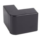 Planet Wattohm - Angle extérieur variable 60°à 120°-Pour goulotte Logix et Logix ZH 85x50mm-Noir