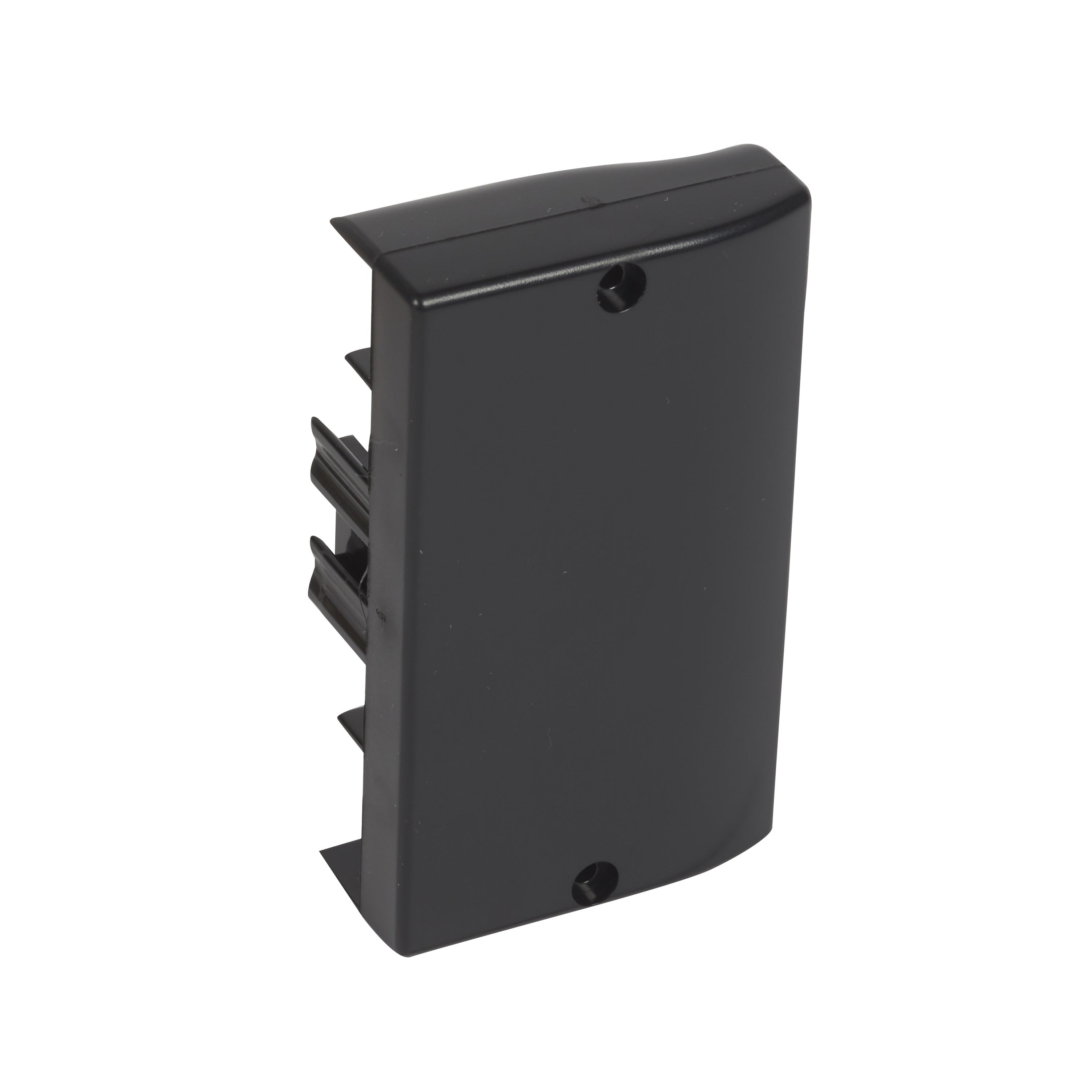 Planet Wattohm - Embout - Pour goulotte Logix et Logix ZH 85x50mm - Noir