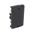 Planet Wattohm - Embout - Pour goulotte Logix et Logix ZH 85x50mm - Noir