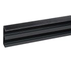 Planet Wattohm - Goulotte Logix 45 - 160x50mm - 2 compartiments - Livré sans couvercle - PVC Noir