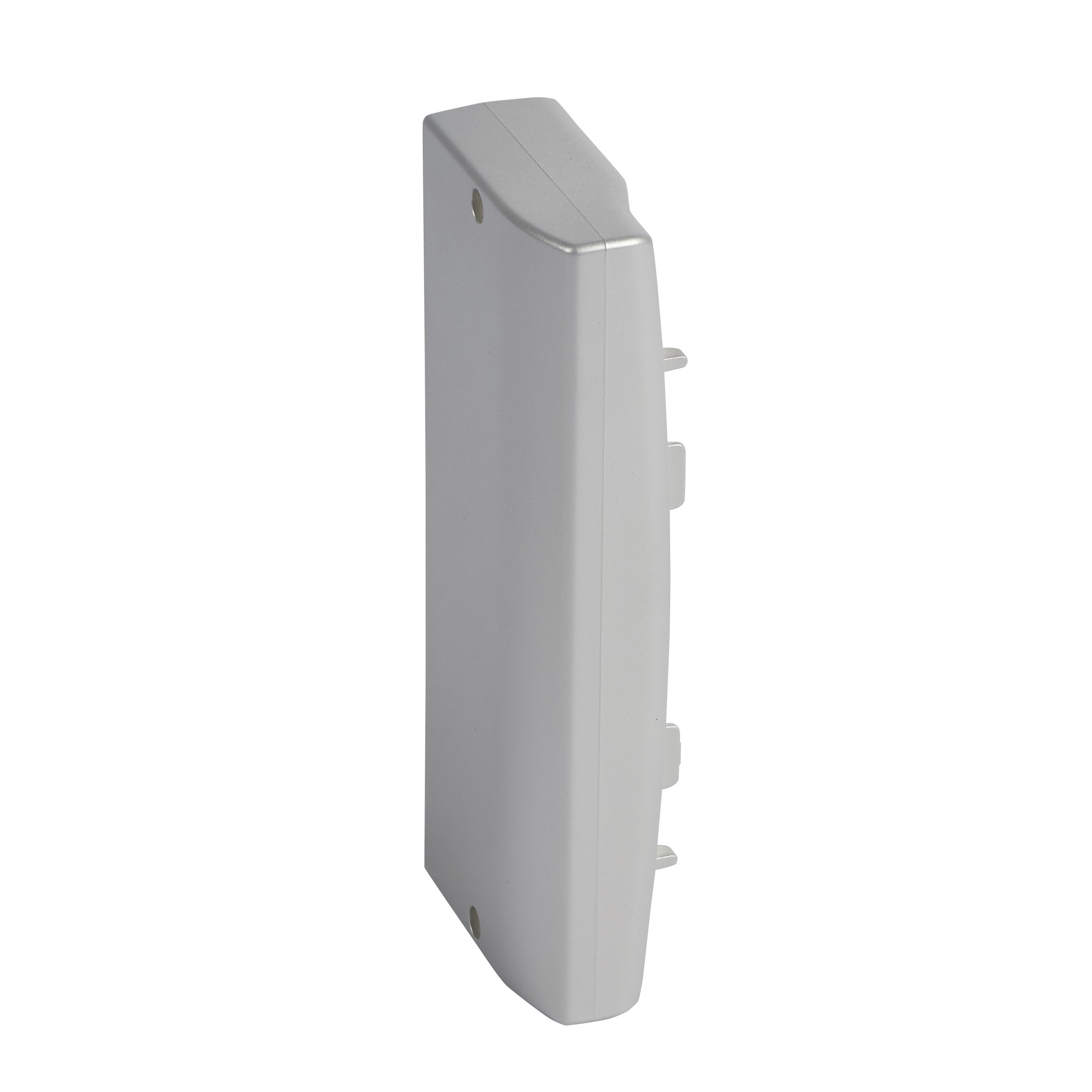 Planet Wattohm - Embout - Pour goulotte Logix et Logix ZH 130x50mm - Alumnic