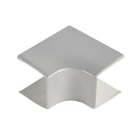 Planet Wattohm - Angle intérieur variable 80° à 120° - Pour goulotte Logix 50x50mm - Alumnic