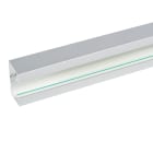 Planet Wattohm - Goulotte Logix 45-85x50mm-1 compartiment-2m-Livré sans couvercle-PVC Aluminium