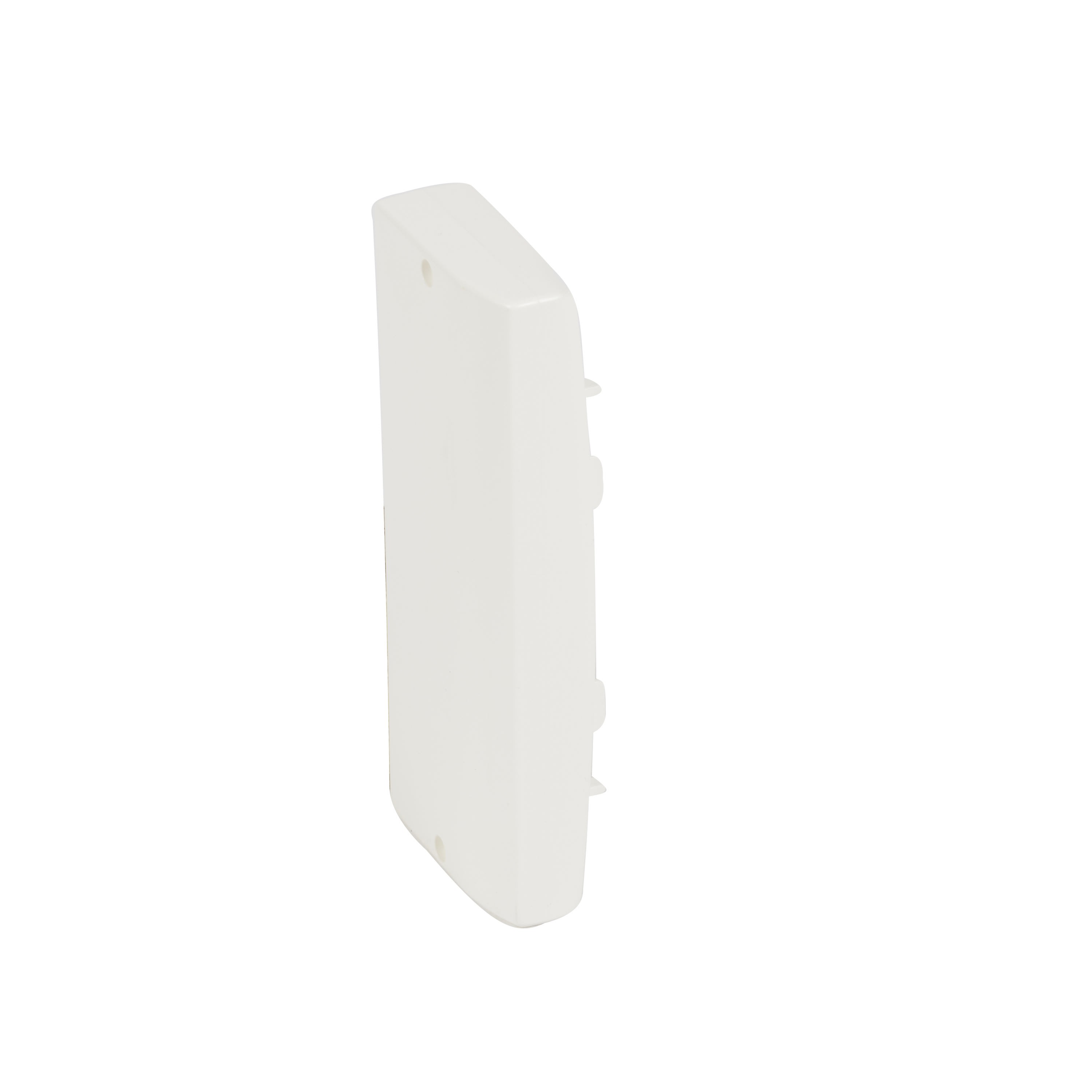 Planet Wattohm - Embout - Pour goulotte Logix 45 130x50mm - Blanc antimicrobien